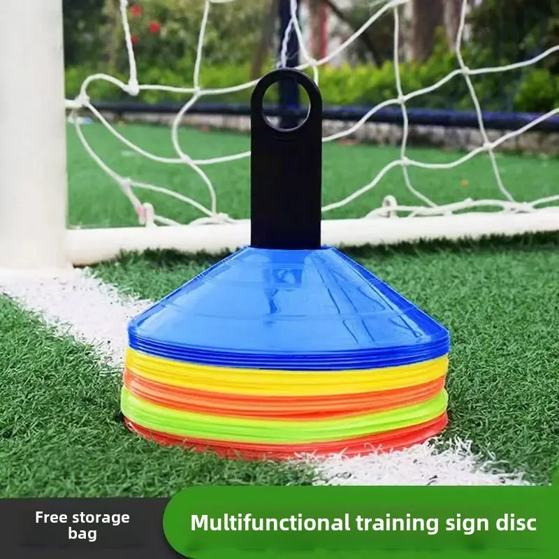 Soccer Training Cones Football Training Cones Roadblocks Obstacle Marking Discs Sports Entertainment Football Equipment China Made