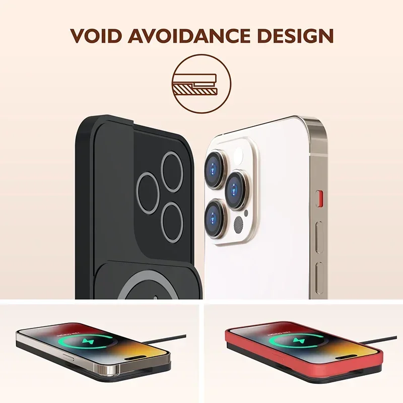 20W Fast Car Wireless Charger Pad For iPhone 16 15 14 13 Samsung Huawei AirPods Phone Non-slip Quick Car Wireless Charging Stand