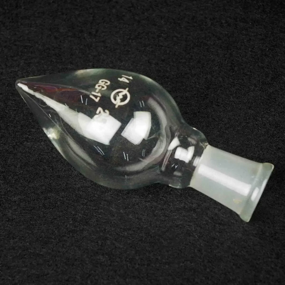 5ml 10ml 25ml #10 #12 #14 #19 #24 #29 Joint Borosilicate Glass Single Neck Socket Pear Shape Boiling Flask Labware