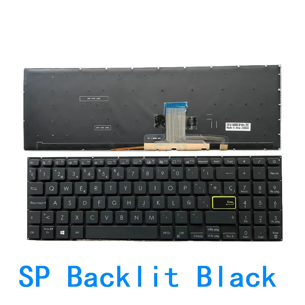 SP Backlit Black