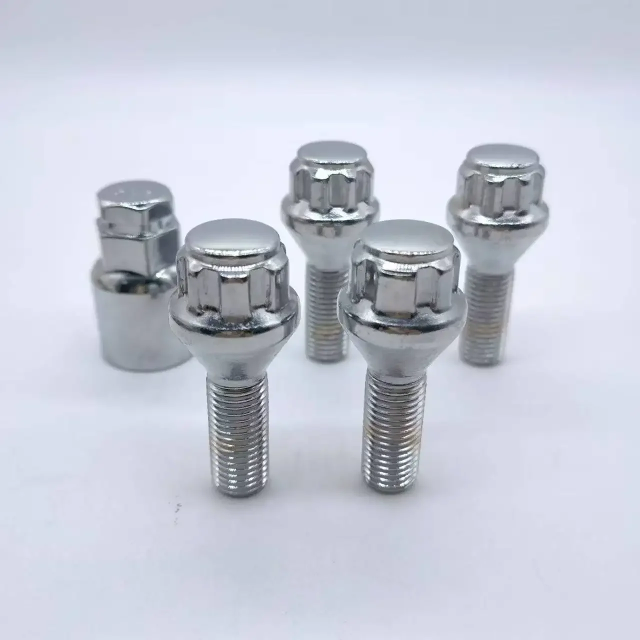 M14x1.5 Anti-theft Screws Bolts Nuts Wheel Anti-theft Locks Suit for VW Audi Mercedes-Benz Skoda auto fasteners auto accessories car screws wheel bolt lock