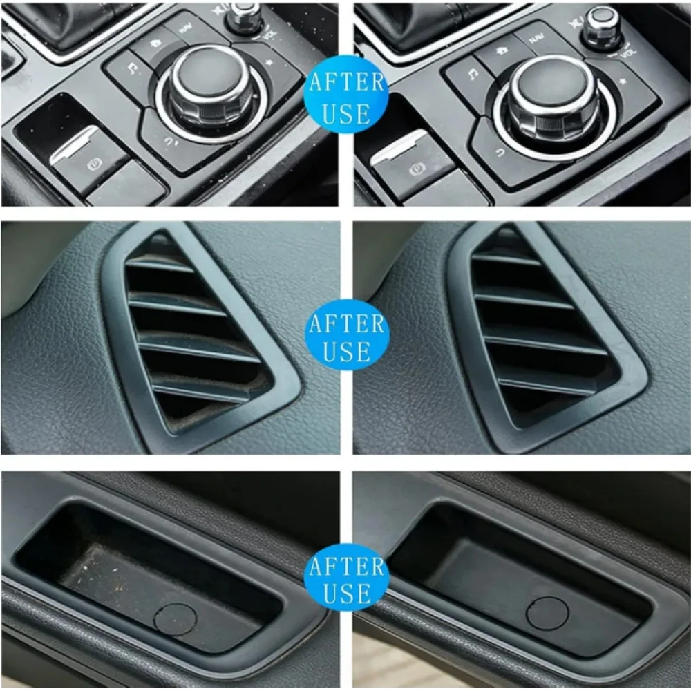 Car Cleaning Gel Air Vent Dust Cleaner Gel Slime Magic Super Clean Mud Clay Laptop Computer Keyboard Multifunction Cleaning Tool
