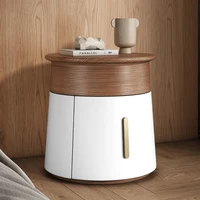 Design créatif petite Table De chevet tiroirs peu encombrants rangement Table De chevet Unique à la mode Mesa De Noche meubles De chambre 5