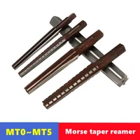 Mohs taper reamer MT0-MT5,9Crsi precision reamer and coarse reamer, used for manual tools for milling precision machining tools 1