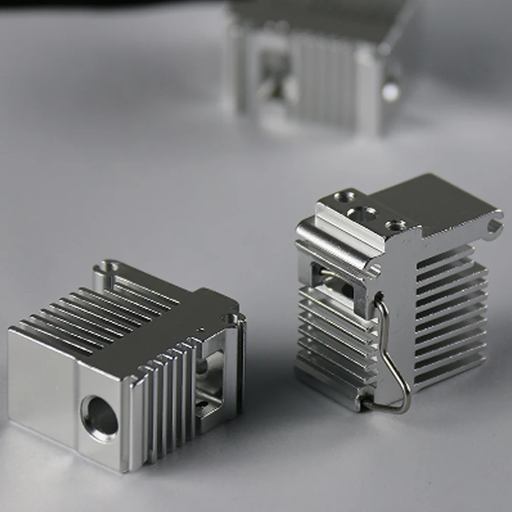 Kobra 3 Hotend Kit D'extrudeuse D'impression 33 Pièces Comprenant Bloc Chauffant, étui En Silicone, Broches De Nettoyage De Buse, Clés, Buses En Laiton 0,4 Mm, Tête D'impression Extrudeuse Pour