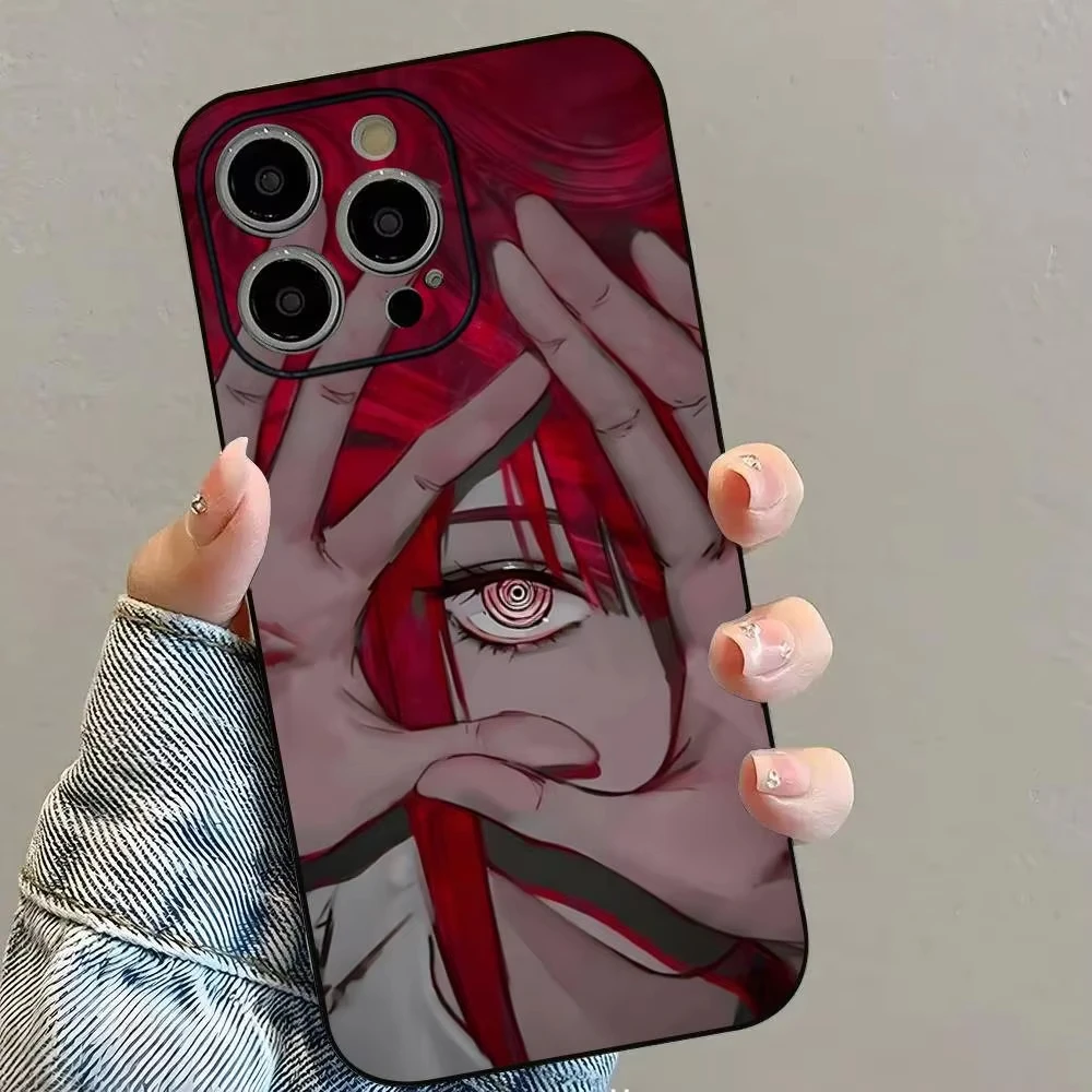 Chainsaw Man Makima Anime Soft TPU Phone Case
