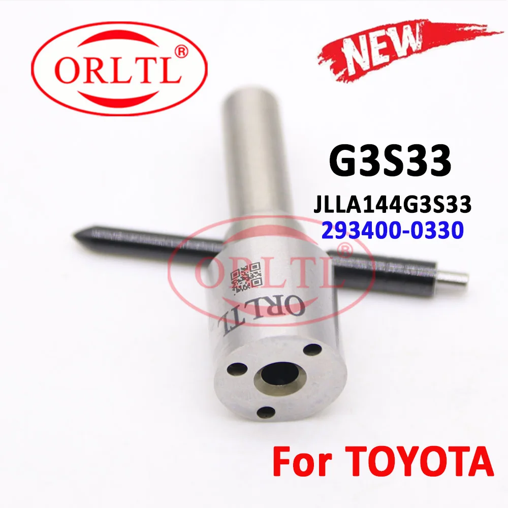 

Форсунка дизельного инжектора ORLTL G3S33 293400-0330, топливный инжектор для 23670-0L110 23670-30420 23670-09380 23670-39425 295050-0540