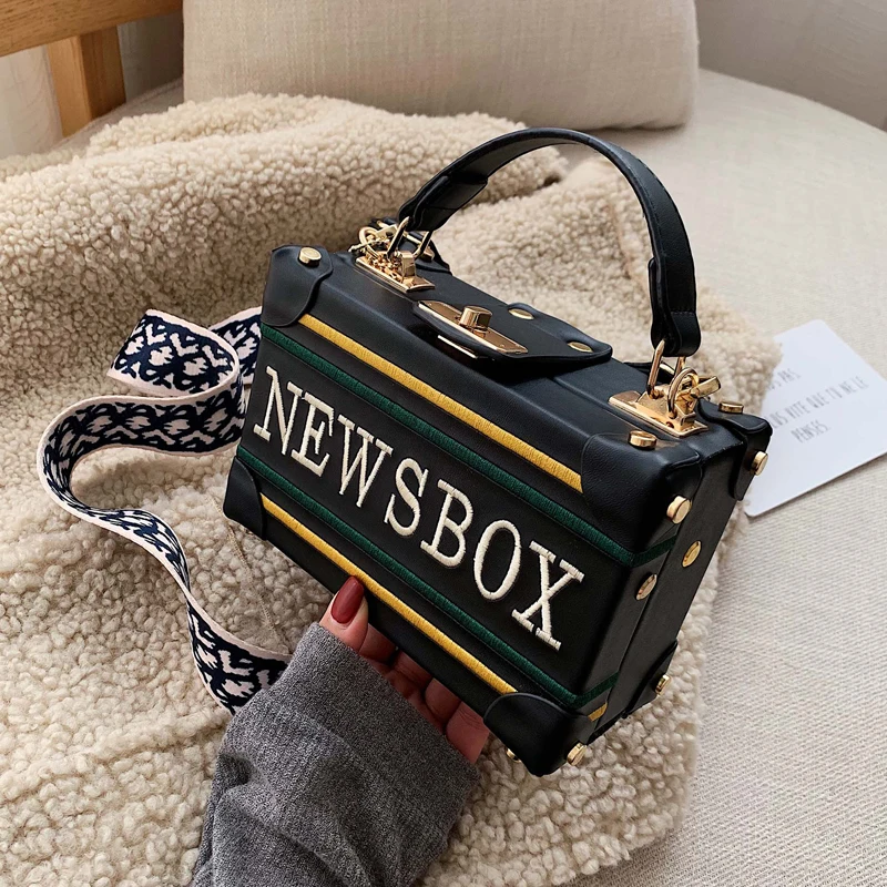 Fashion Box Crossbody Bags For Women 2023 New Luxury Designer High Quality  Handbags Fashion Chic Messenger Shoulder Bag Purse