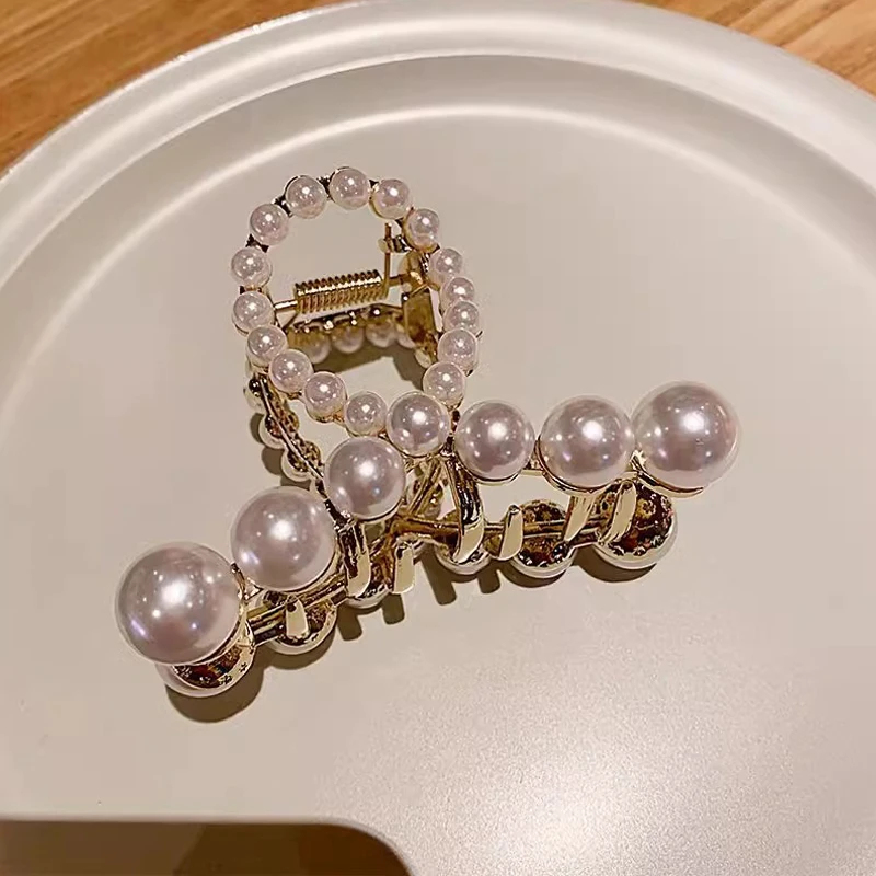 

Pearl Headdress, Ball Head, Artifact, Hairpin, Girl, Light Luxury, Sweet Pearl Tassel, Horsetail Buckle Hair Ornament
