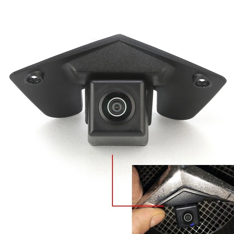 

NEW-Wide Angle CCD HD Car Front Logo Mark Camera for Mercedes Benz Vito Viano A B C E G GL SLK GLK SL R GLA