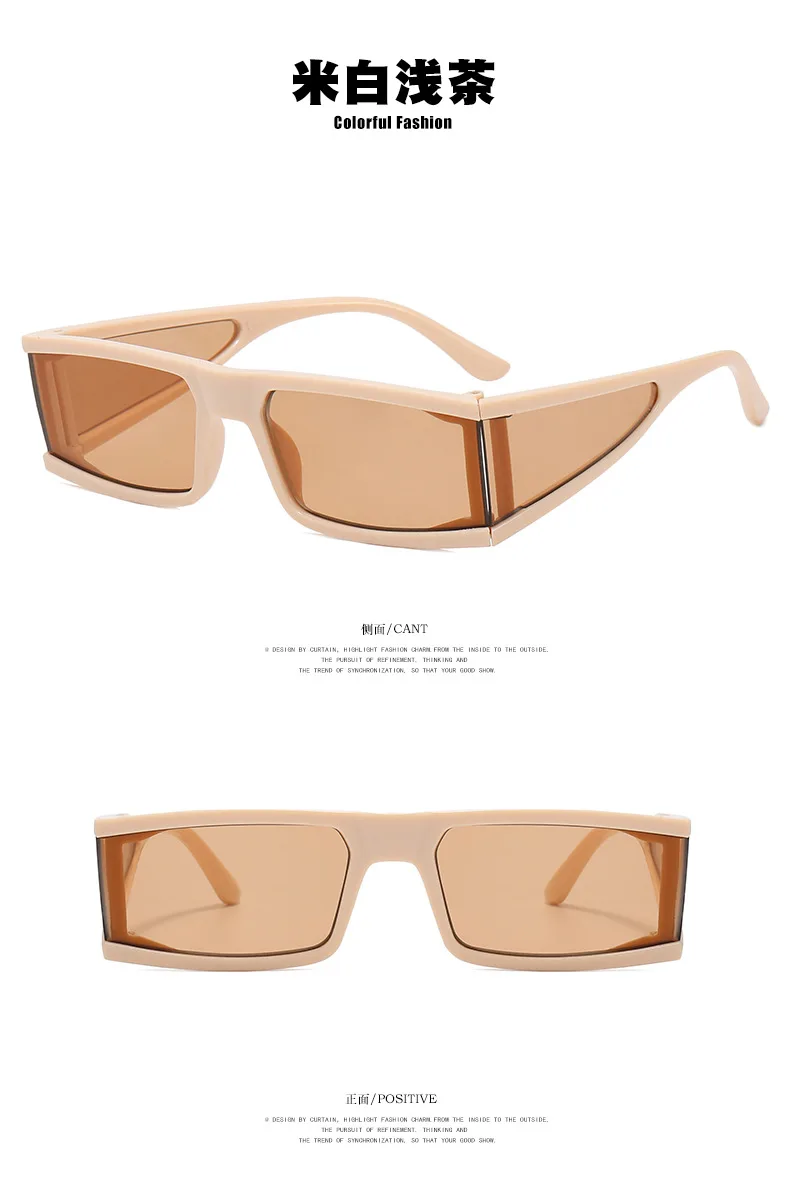 oversized square sunglasses European and American square small frame glasses 2022 new fashion sunglasses UV protection eye personality street shooting women big cat eye sunglasses