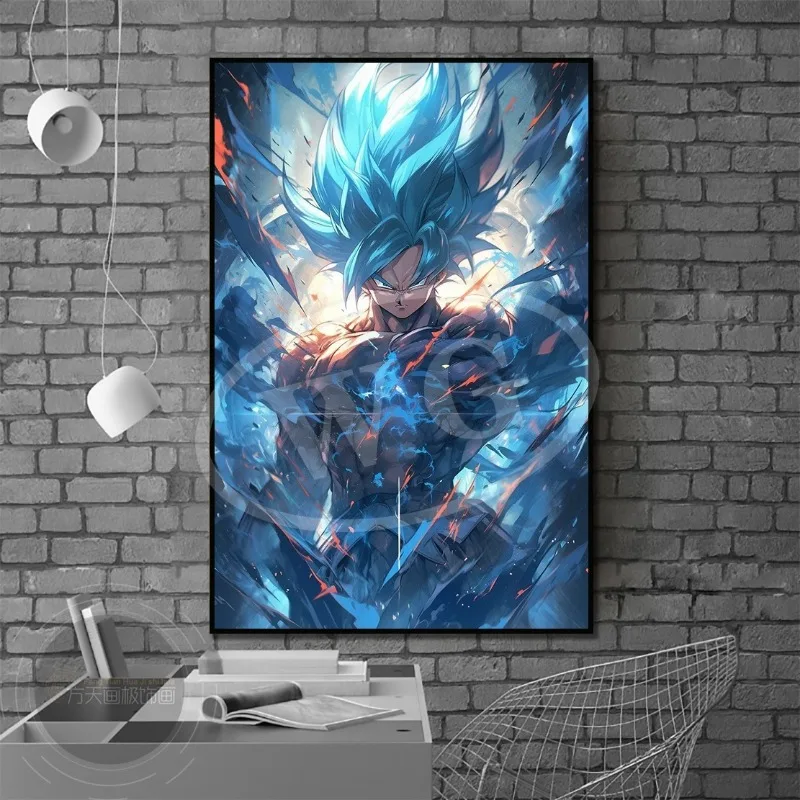 ドラゴンボール壁掛け 超サイヤ人の吊り下げドラゴンボール,壁の装飾,室内装飾