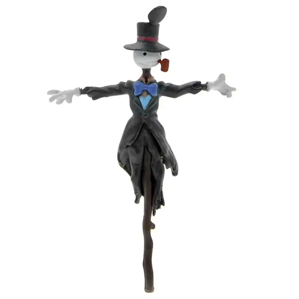 Cartoon Mini Scarecrow Statue Funny Resin Landscape Decoration Cute Doll Figurine Toy Ornaments DIY Garden Miniatures ornament crafts miniature figurines resin ornaments miniature ornament resin crafts
