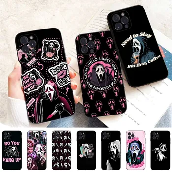 S-Scream Series planchers y Film Phone Case, Juste en silicone souple pour iPhone 15 14 13 12 Mini 11 Pro XS Max X Poly SE 6 7 8 Plus