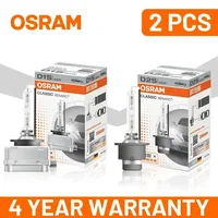 OSRAM D1S D2S D3S D4S D2R 66140 66240 66340 66440 CLC Xenon HID CLASSIC Original Car Headlight Bulbs 4200K Yellow Standard 2pcs 1
