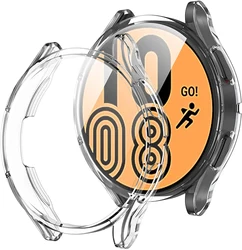 Premium All-Around Protective TPU Cover for Galaxy Watch 4 & Classic Series (Clear)