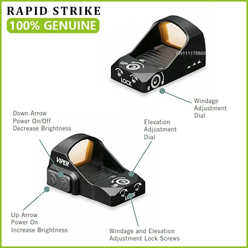  slider image of 【GENUINE】VIPER VRD-6 Red Dot