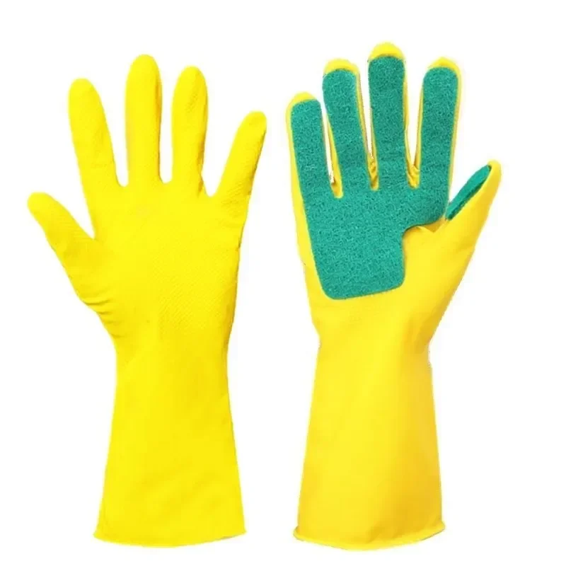 Right hand gloves dishwashing cleaning cloth kitchen gloves house cleaning tools dish washing
