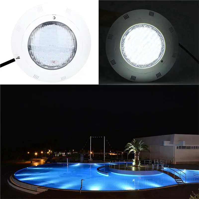 TFORU-AC12V 40W 324 LED 백색 조명 수중 수영장 조명 RGB 수중 수영장 조명 수중 조명