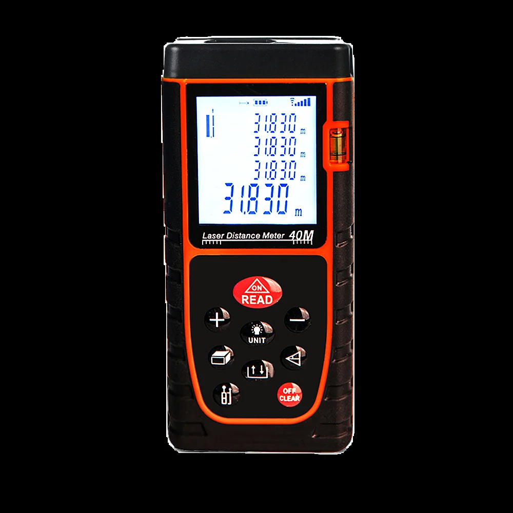 Laser distance 40m metro electronic roulette digital rangefinder measuring tape 