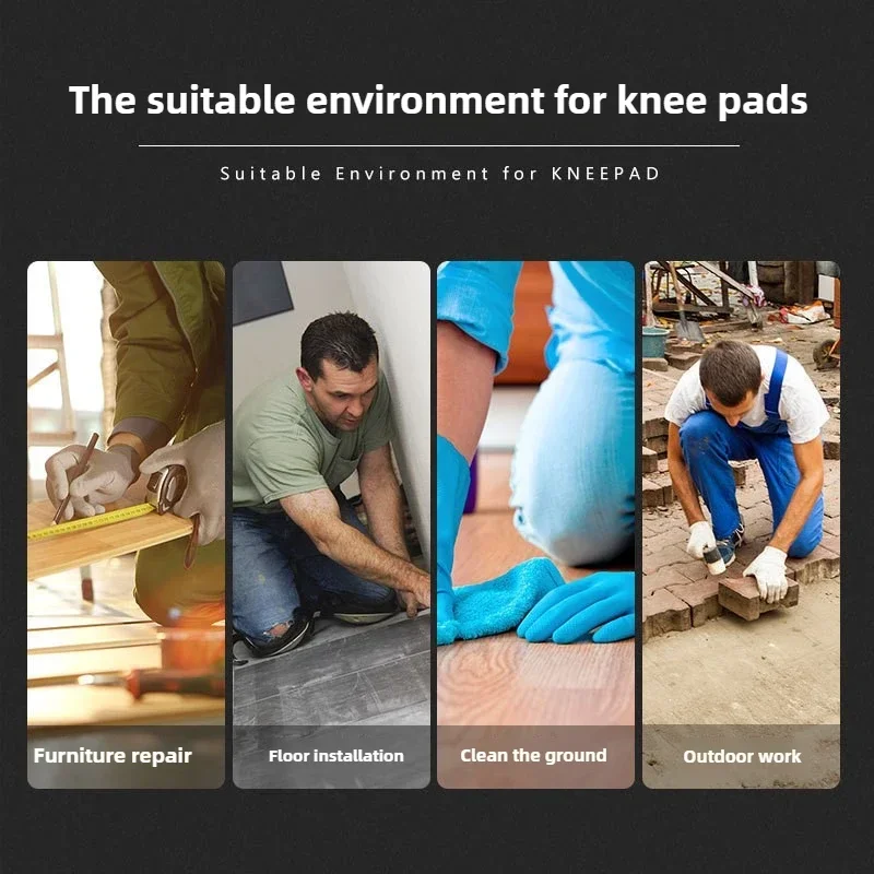 EVA Foam Knee Pad Protective Working Soft Padding Workplace Safety Self Protection Sport Kneepad For Gardening Cleaning