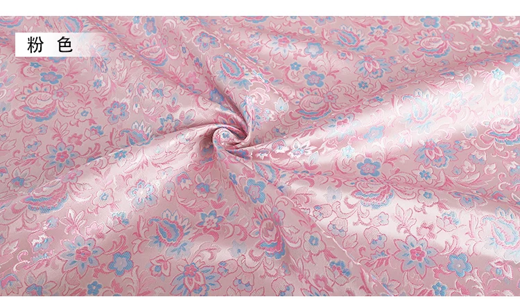150 x 145 cm Jacquard-Stickerei, Blumenmuster, Pferdemuster, hochpräzise Brokatstoffe zum Nähen von Kleidung, handgefertigte Tasche – Detail 36