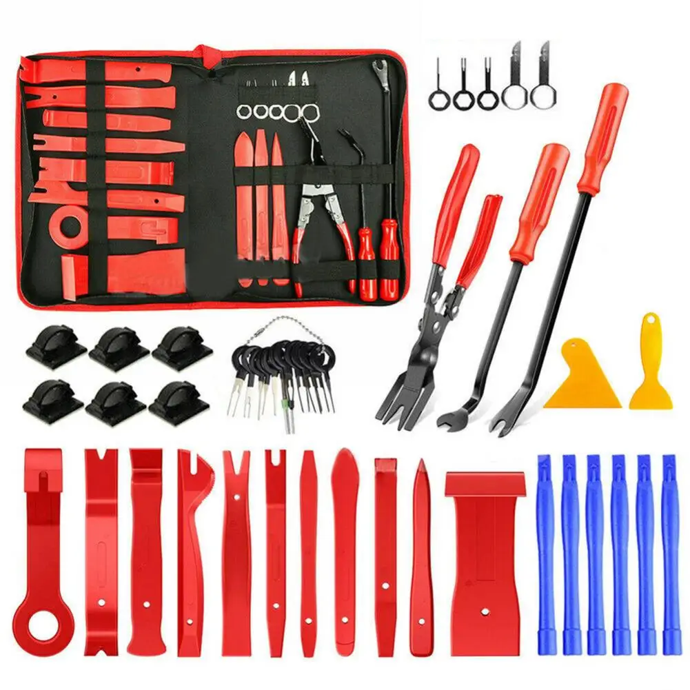 45Pcs/Set Pry Bar  Comfortable   Removal Tool Car Panel Removal Open Pry Tools images - 6