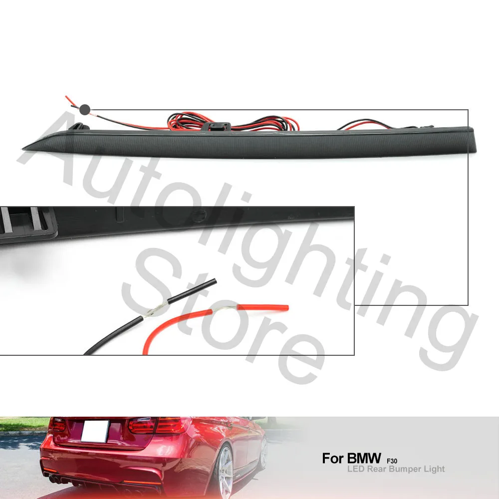 BMW 3 �ø��� F30 F31 2012 2013 2014 2015 2016-2019 M-Sport�� LED ����, ��� ���� ���� ���÷��� �극��ũ ���� ����Ʈ, 2 ��