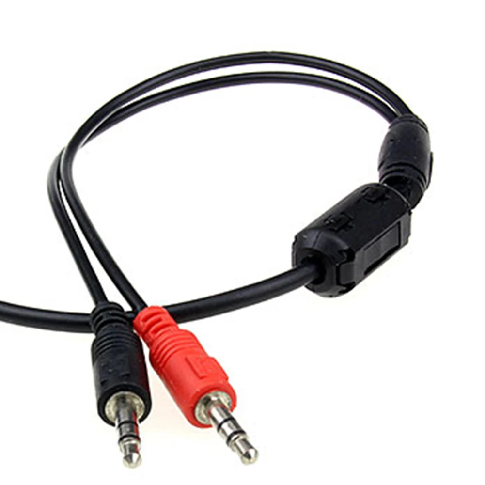 22Pcs Clip On Ferrite 3.5mm/5mm/7mm/9mm Bead Noise Suppressor Anti-Jamming Toroidal Clip-on Clamp RFI EMI Noise Magnetic Filter