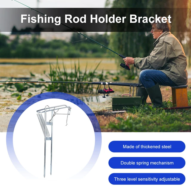 Automatic Spring Fishing Rod Holder With Hook Setter Adjustable For  Saltwater Fishing Rod Use