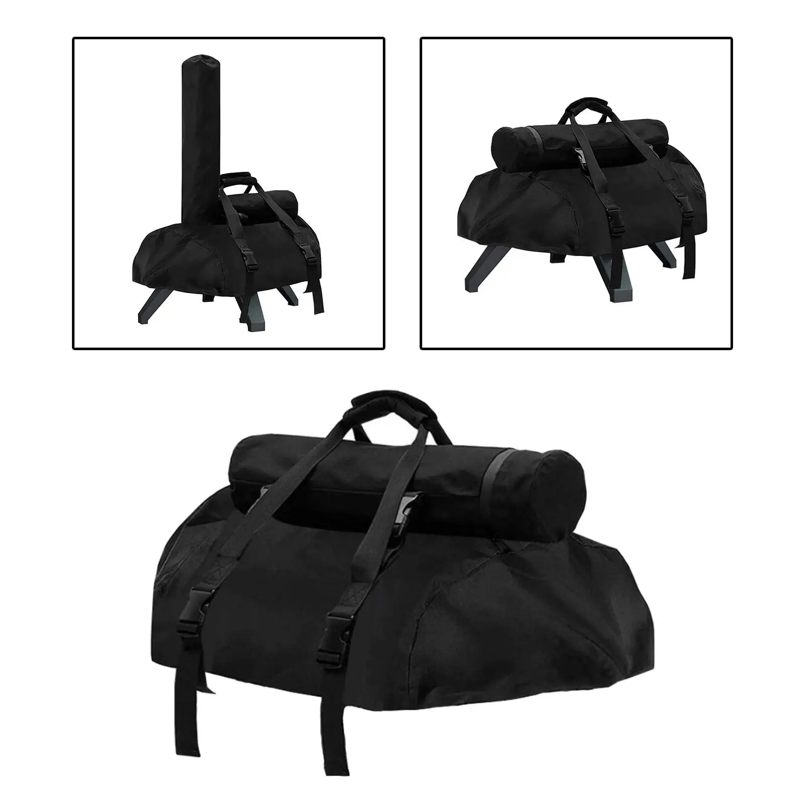 Pizza Oven Covers with Handle Bag Weather Resistant Protective Cover Cover Portable Pizza Oven for Garden BBQ Travel