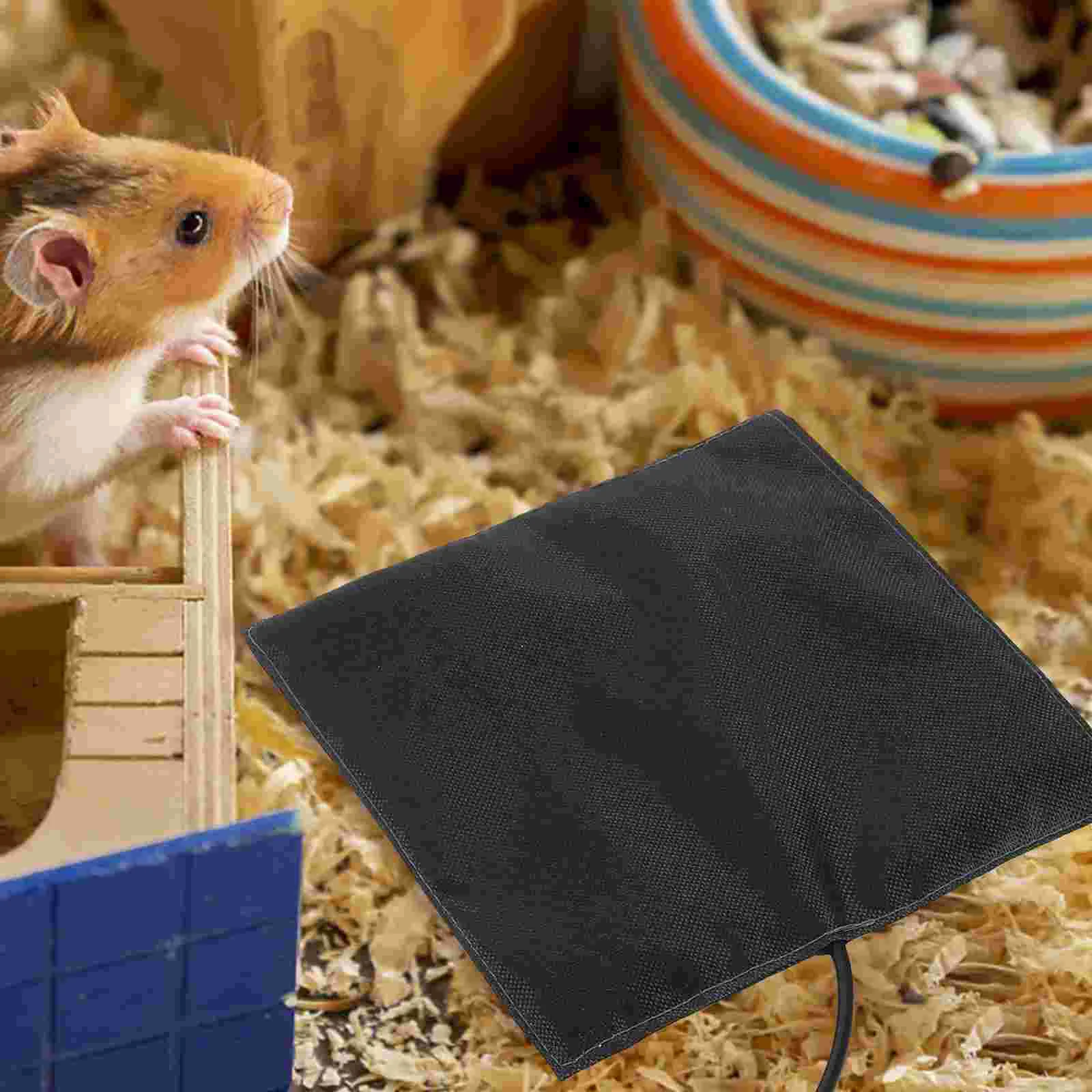 

Reptile Heat Mat Usb Small Reptile Heating Pad Winter Hamster Heating Mat Adjustable Temperature Thermal Rabbit Warming