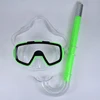 Diving Face Mirror Suction Tube Set For Snorkeling And Swimming Equipment Large Frame Swimming Goggles Adult And Children Swim 2
