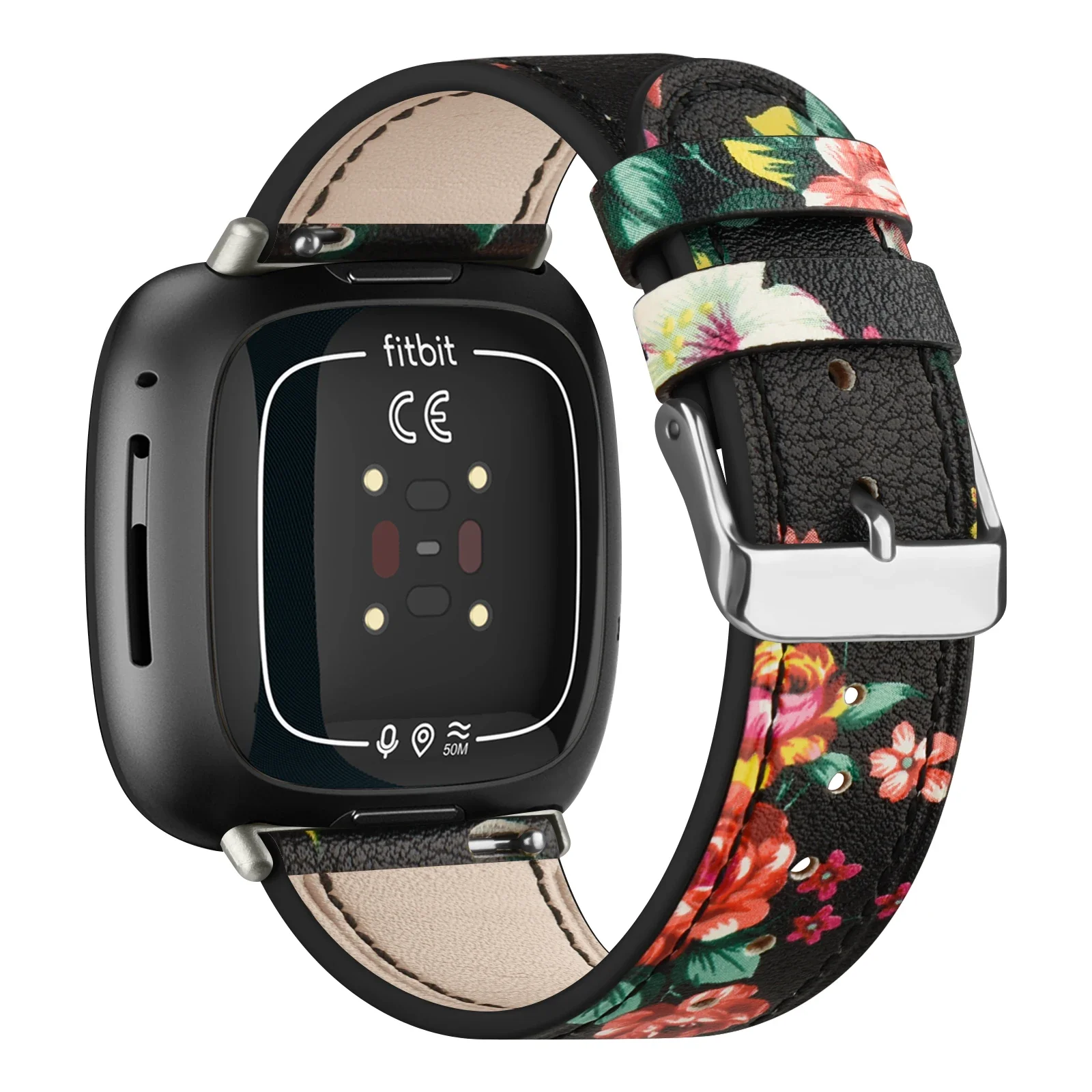 Pack De 6 Correas De Silicona Para Fitbit Versa 3/4, Sense/Sense 2 - Suaves, Ajustables, Varios Colores