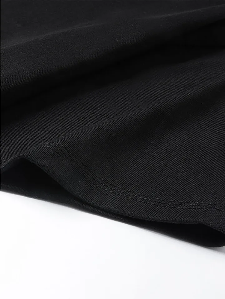 Men Summer Cotton TShirt Valley Bike Print