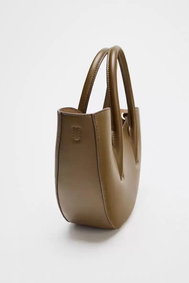 New Classic Cloud Round Handle Tote High-end Chic Designer Women Shoulder Crossbody Bag pu Leather Hand Bag