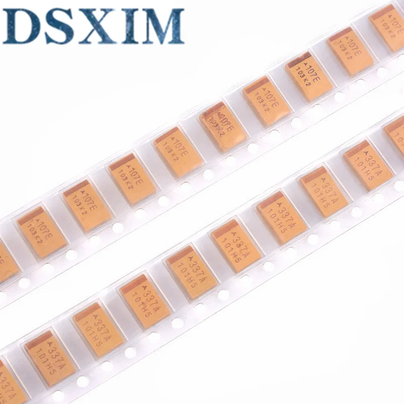 TAJD106K035RNJ SMD 35V 10uF 10% Condensatore Di Tantalio - Foto 10