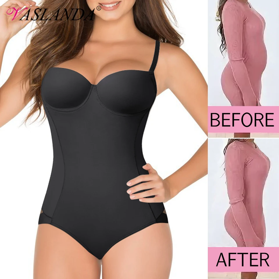 Donne Shapewear Body Vita Trainer Vest Slim Full Body Shaper Reggiseno Incorporato Canotta Top Tummy Control Biancheria Intima Dimagrante