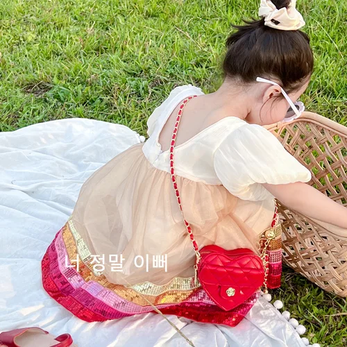 여성용 패션 숄더백 지갑 및 핸드백, 사랑스럽고 달콤한 하트 가방, 올매치 2023 봄 여름 가방 2
