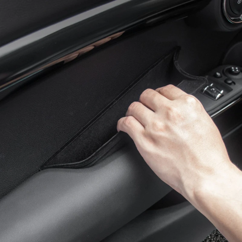 Car Styling Door Side Storage Box Door Handle Armrest Tray