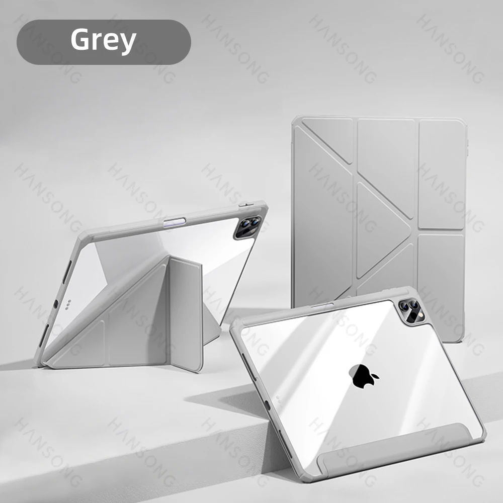 Enhanced Protective Transparent Tablet Case