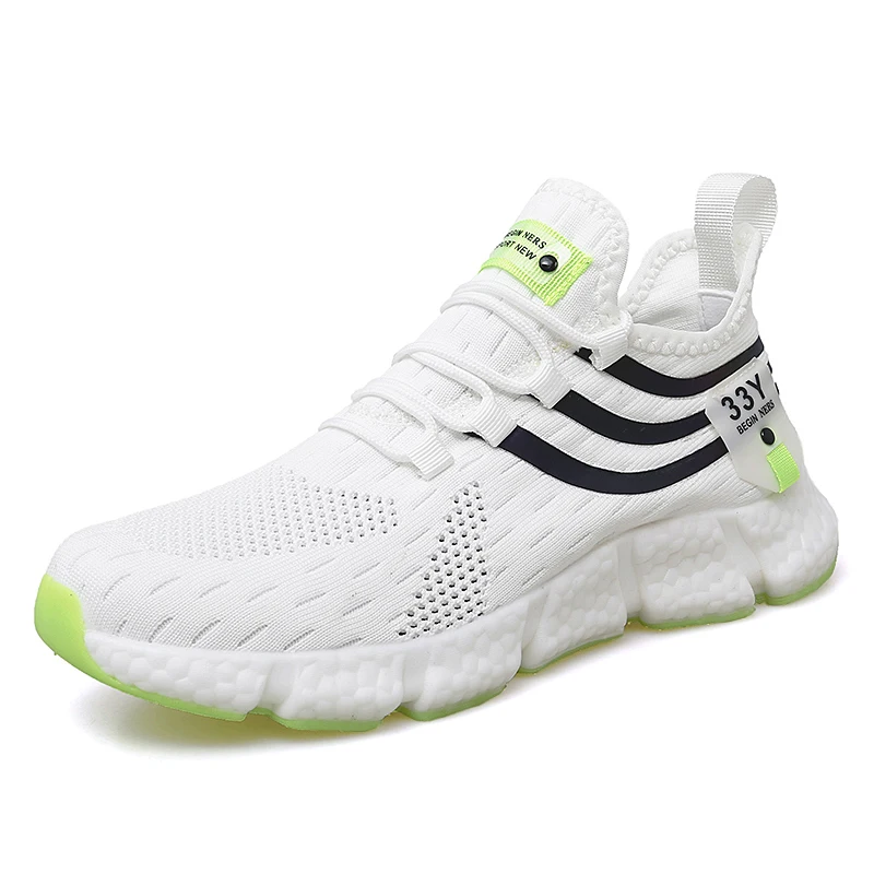 Summer Shoes For Men Breathable White Men's Sneakers 2022 New Fashion Walking Shoes Man Tenis Masculino Zapatillas Hombre 5