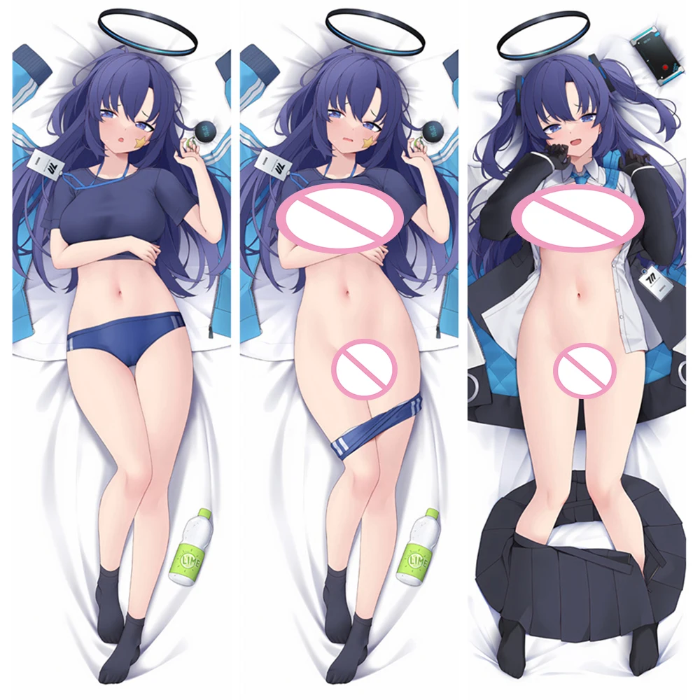 

Anime Decor Pillow Case Blue Archive Sisidou Izumi Dakimakura Waifu Pillowcase 2-Side Print Hugging Body Cushion Cover Gifts