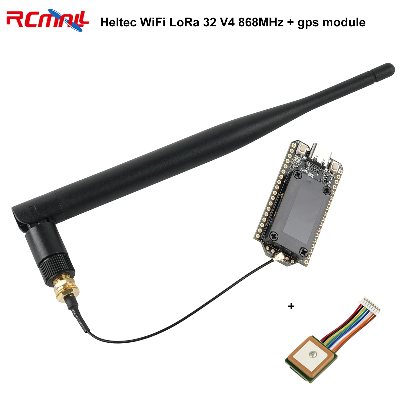 ตัวเลือกสินค้า บอร์ดพัฒนาเครือข่าย Mesh LoRa GPS ใช้พลังงานแสงอาทิตย์