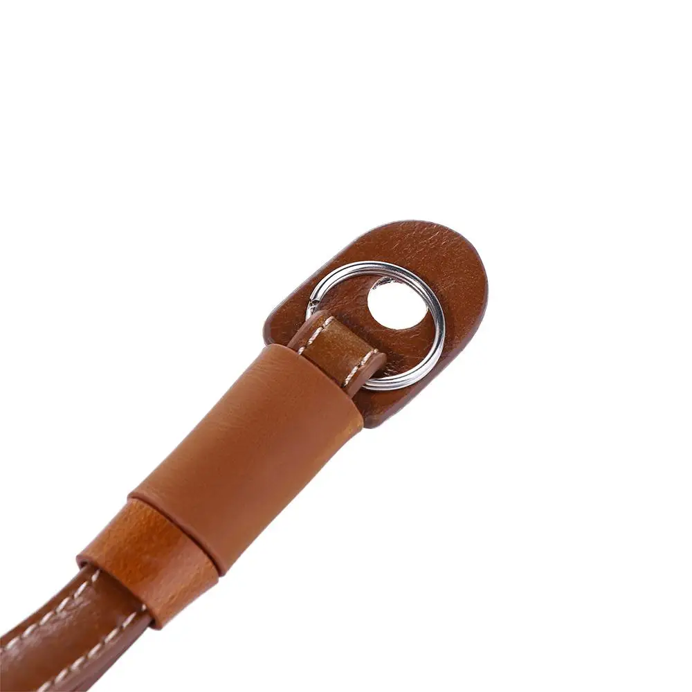 손목 벨트 수제 액세서리 사진 장비 카메라 스트랩 카메라 핸드 스트랩 카메라 손목 스트랩 PU 가죽 끈