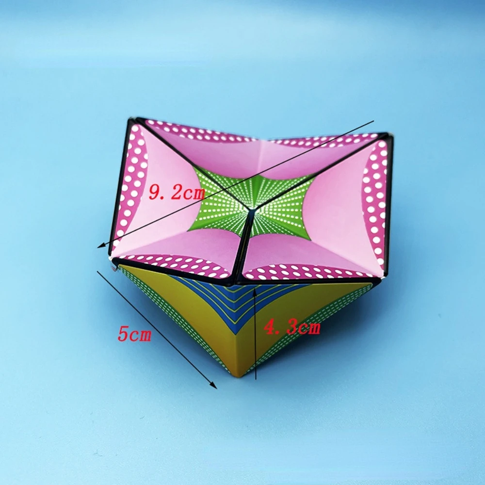 Infinite Flip Magic Cube Puzzle Stress Relief Cube Adult Relax Tool 3D Kaleidoscope Infinite Flip Child's Toys Fingertip Toy puzzle toys,puzzle cube,magic puzzle cube,mini fingertip toy