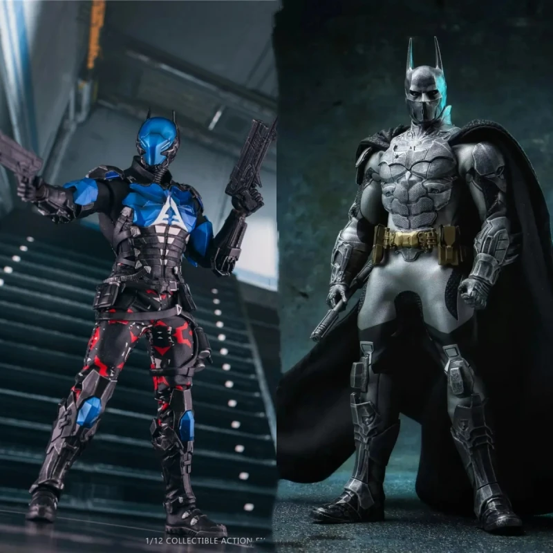 Extreme Toys Ex001 Ex002 Figura Da Collezione In Scala 1/12 Batman Arkham Knight Set Completo 6 Pollici Men Soldier Action Figure Body