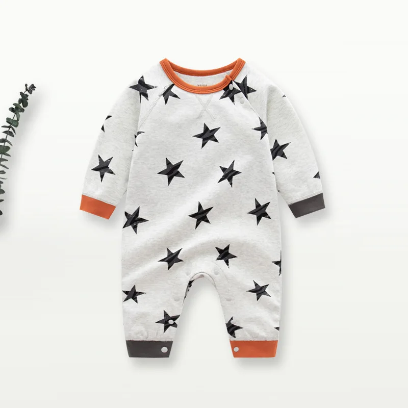

Baby jumpsuit spring autumn long sleeved cotton autumn clothes romper baby autumn clothes children's clothes