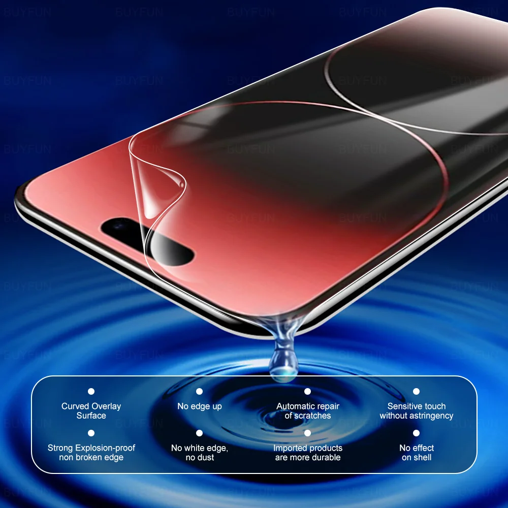Гидрогелевая пленка 20D для iPhone 15 Pro Max, пленка для защиты экрана, не стекло для iPhone15 Plus, iPhone15Pro, Ifone 15Pro, 15Promax, 15 Plus, 3-1 шт. (art.: 3920c2fdca9ab) - 3920c2fdca9ab