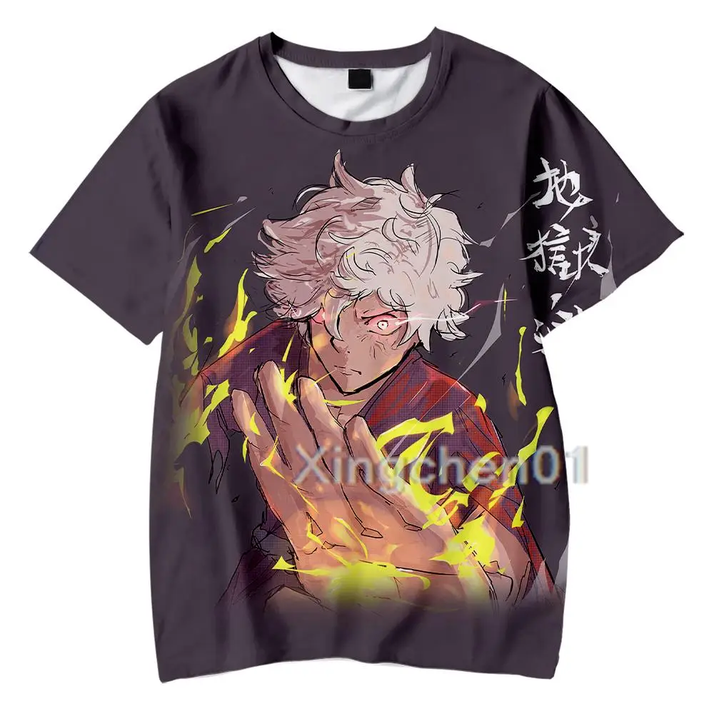 

Jigokuraku Футболка Harajuku 3D kısa kollu Tee gomlek унисекс Графические футболки Мужская одежда для мужчин camisa de time de futebol